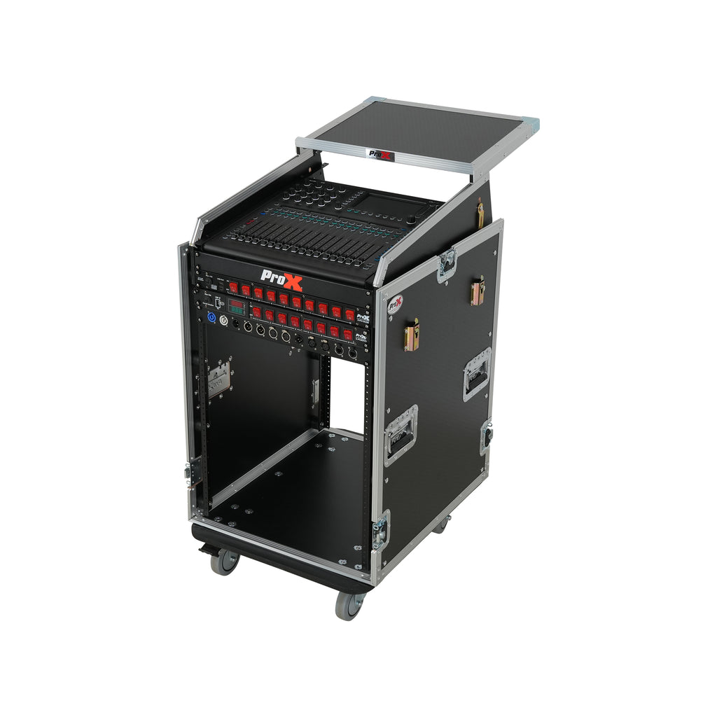 Universal 19 Rack-mount Mixer with 13U Top and 16U Front with 2 Side Work Tables