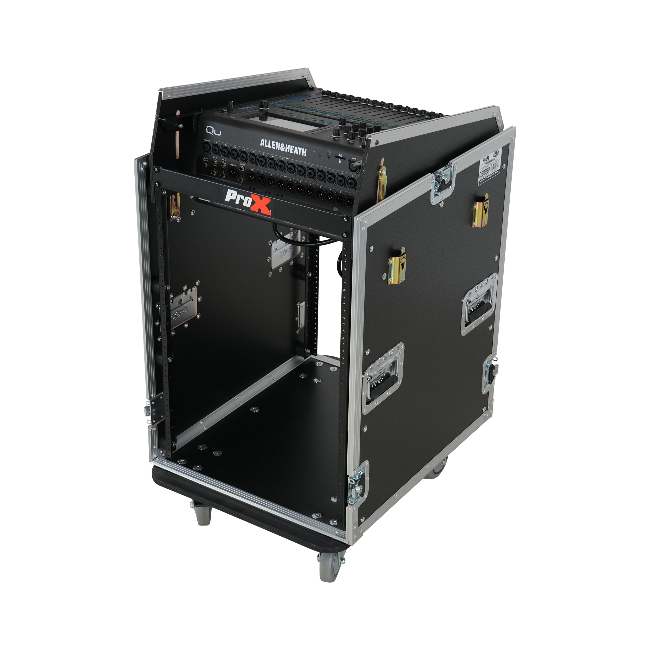 Universal 19 Rack-mount Mixer with 13U Top and 16U Front with 2 Side Work Tables