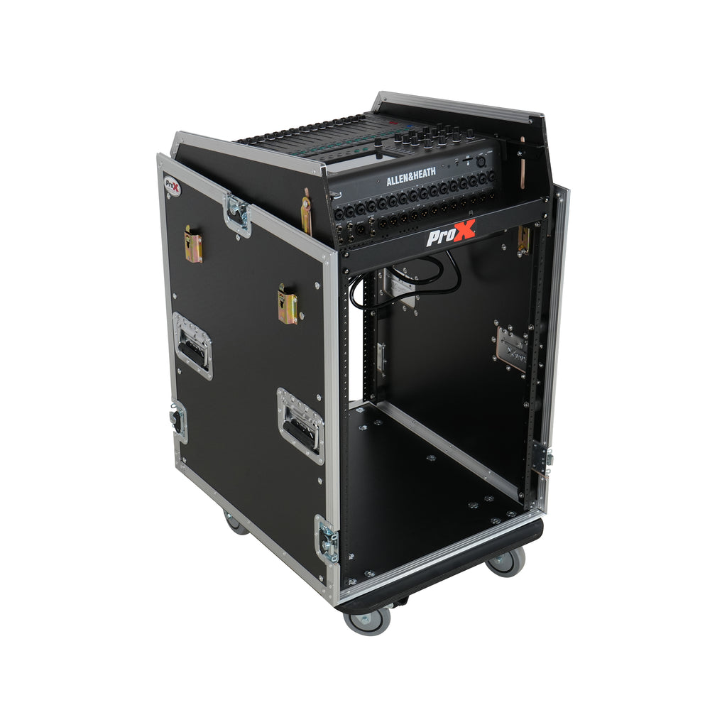 Universal 19 Rack-mount Mixer with 13U Top and 16U Front with 2 Side Work Tables