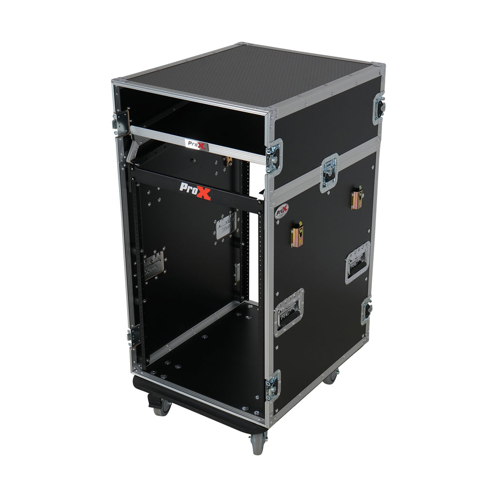 Universal 19 Rack-mount Mixer with 13U Top and 16U Front with 2 Side Work Tables