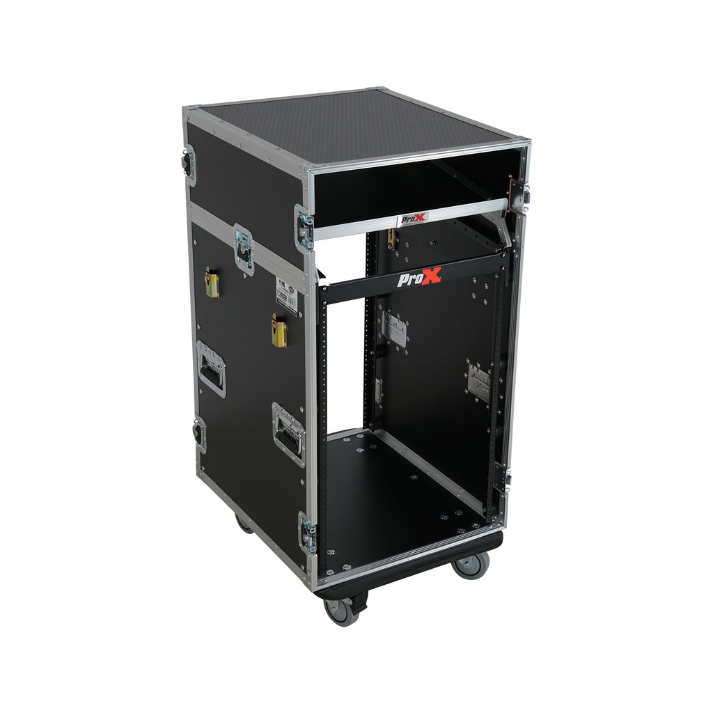 Universal 19 Rack-mount Mixer with 13U Top and 16U Front with 2 Side Work Tables