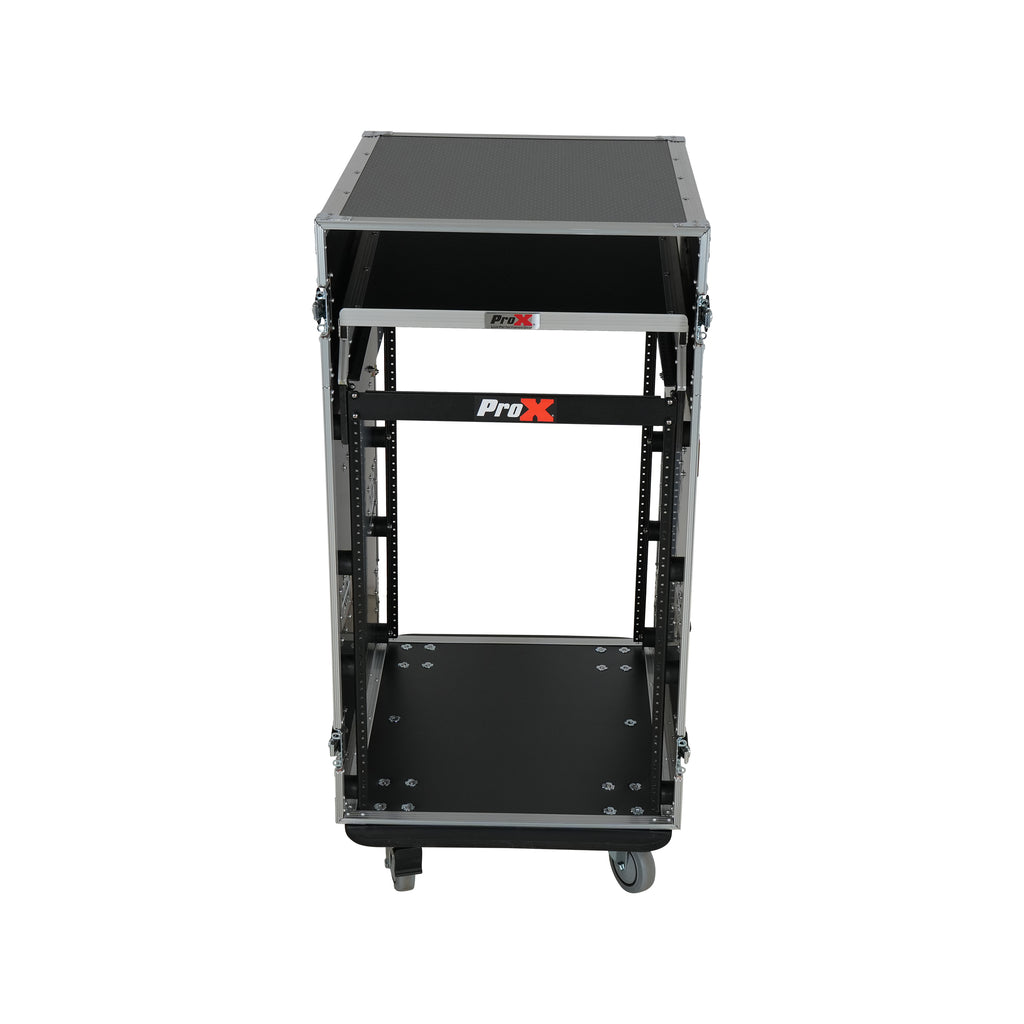 Universal 19 Rack-mount Mixer with 13U Top and 16U Front with 2 Side Work Tables