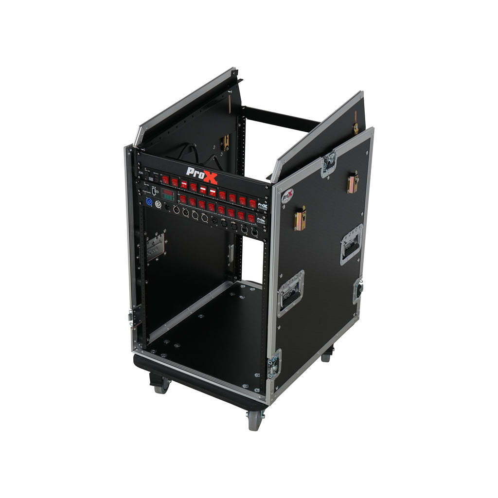 Universal 19 Rack-mount Mixer with 13U Top and 16U Front with 2 Side Work Tables