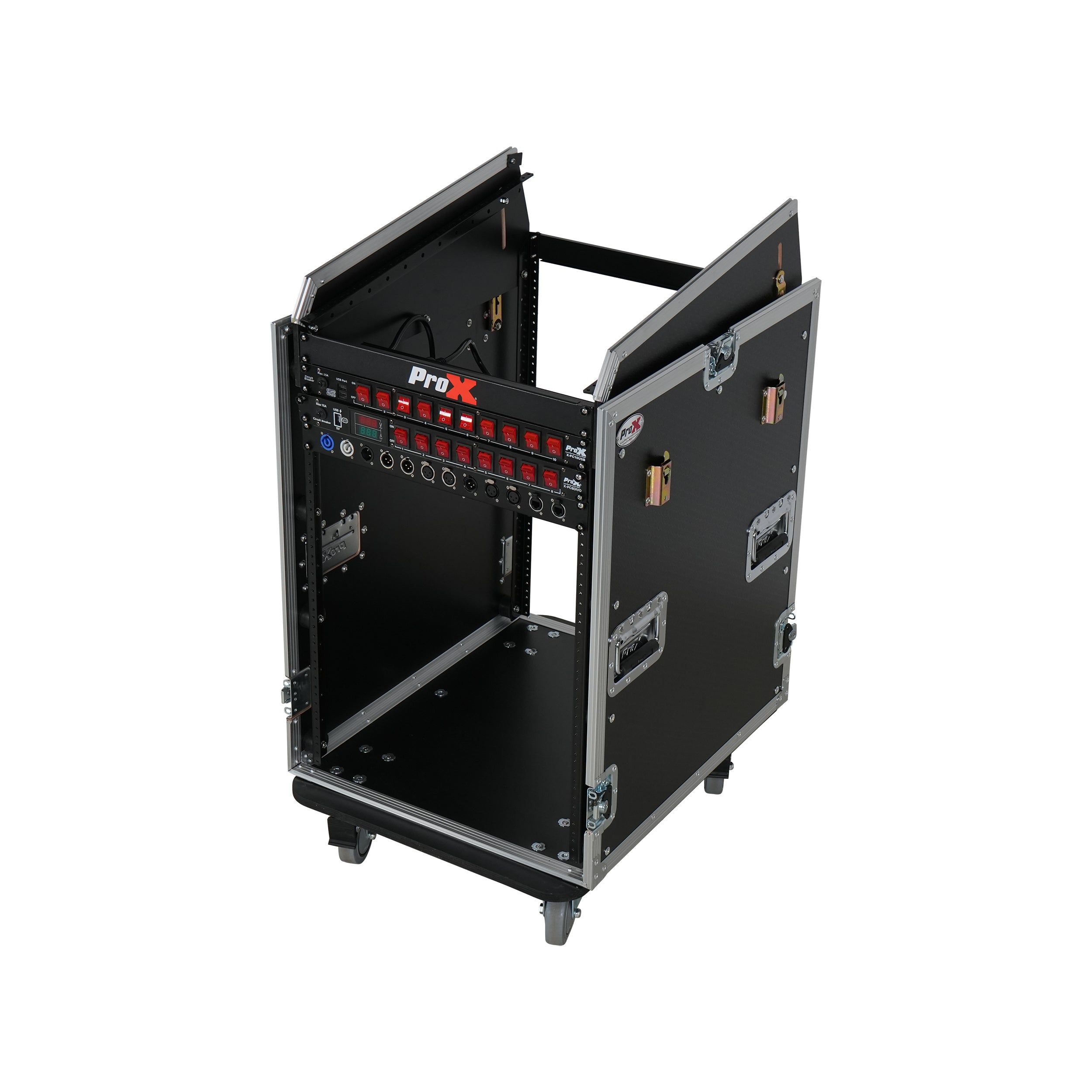 Universal 19 Rack-mount Mixer with 13U Top and 16U Front with 2 Side Work Tables