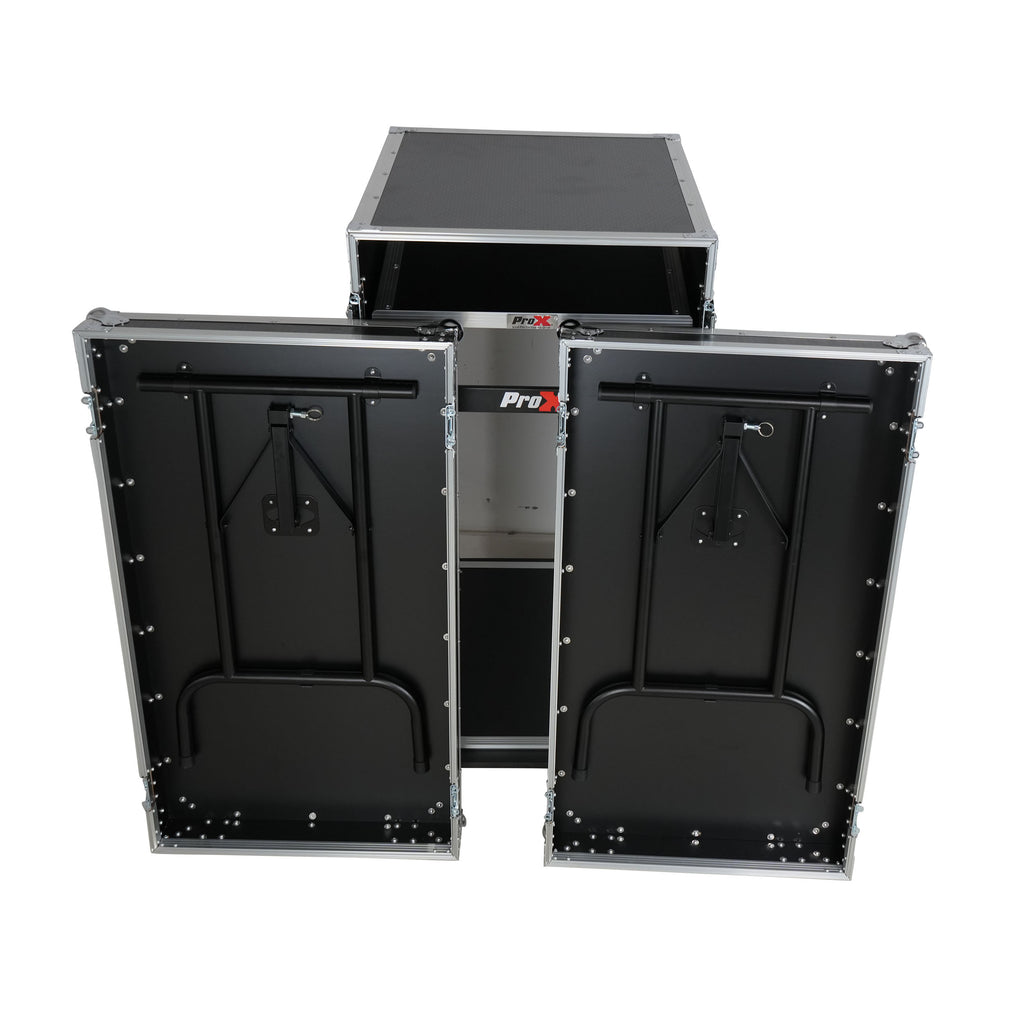Universal 19 Rack-mount Mixer with 13U Top and 16U Front with 2 Side Work Tables
