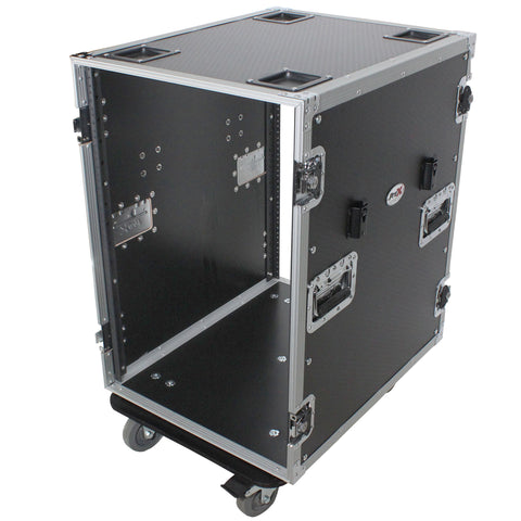 16U Space Amp Rack Mount ATA Flight Case | 24