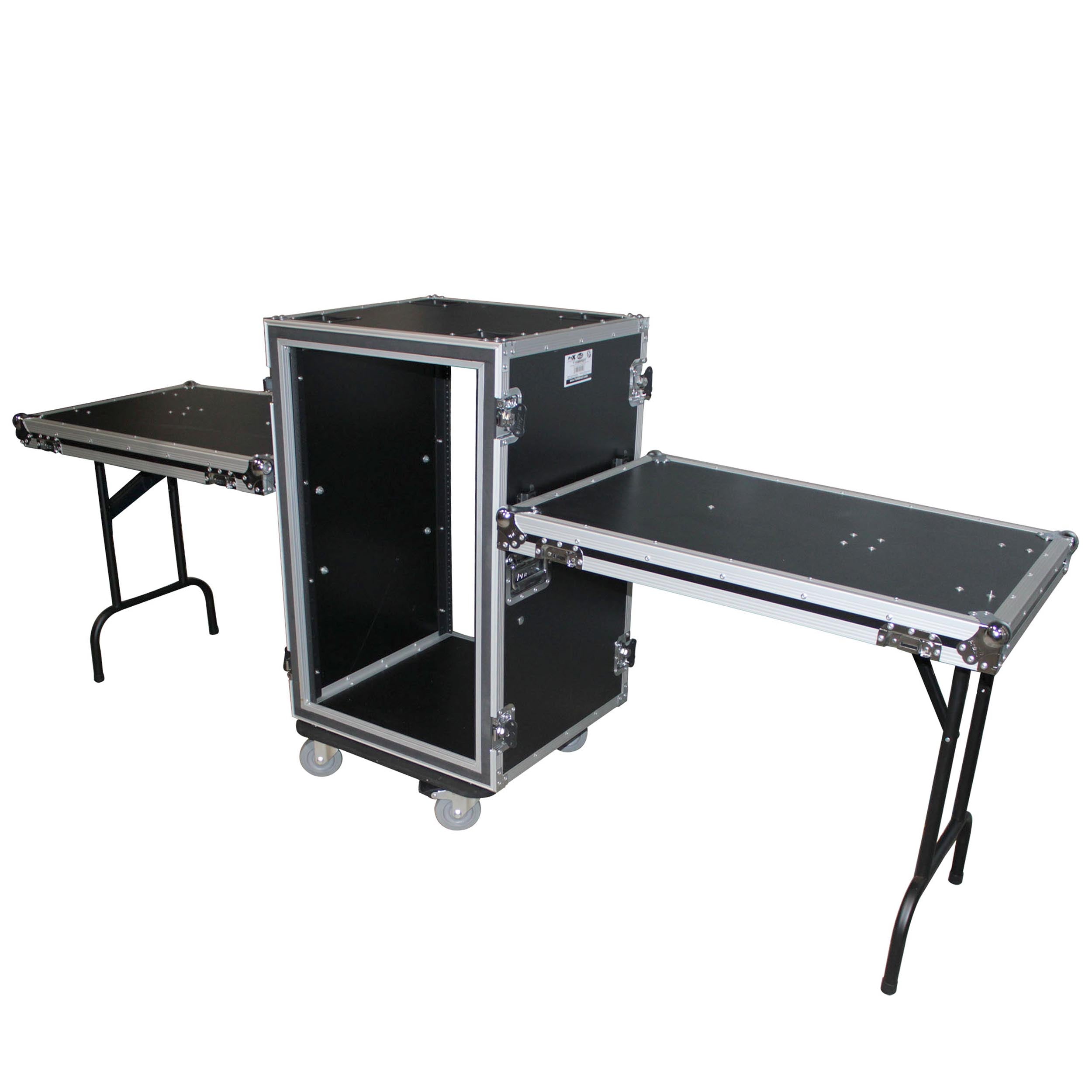14U Space Shockproof Amp Rack ATA Flight Case 20" Depth