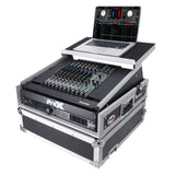 2U Rack Front and 10U Top Mixer Mobile DJ Combo ATA Flight Style Case