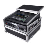 2U Rack Front and 10U Top Mixer Mobile DJ Combo ATA Flight Style Case