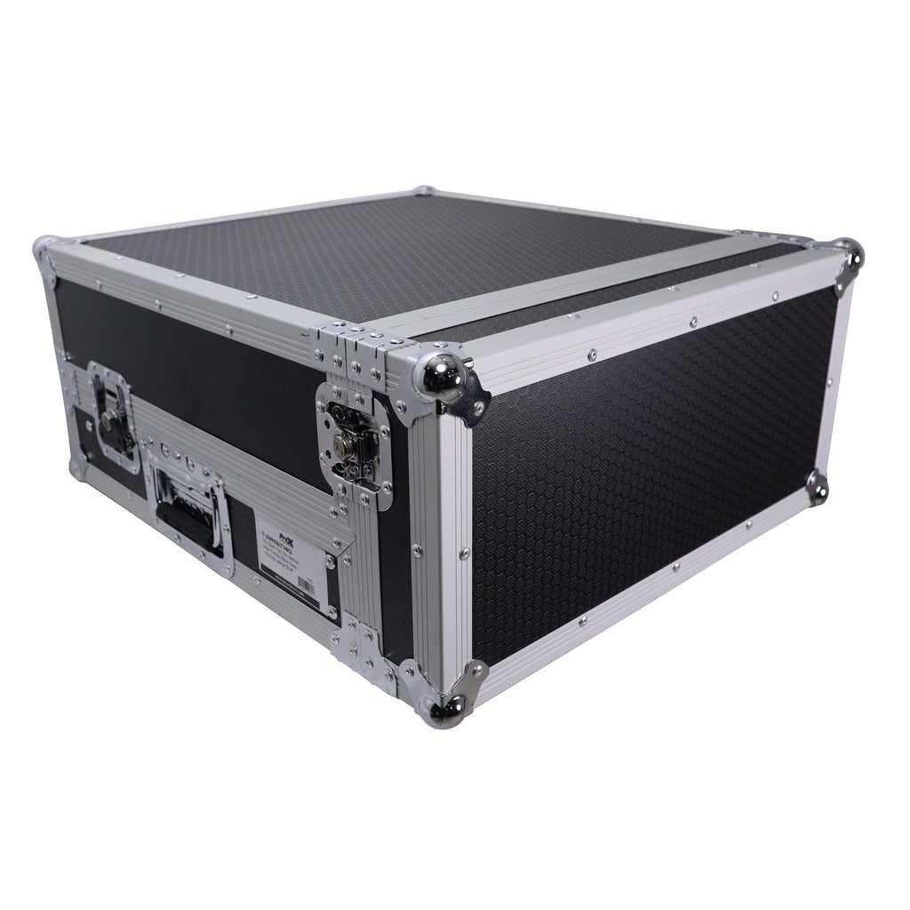 2U Vertical Rack Mount Flight Case with 10U Top for Mixer Combo Amp Rack