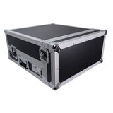 2U Vertical Rack Mount Flight Case with 10U Top for Mixer Combo Amp Rack