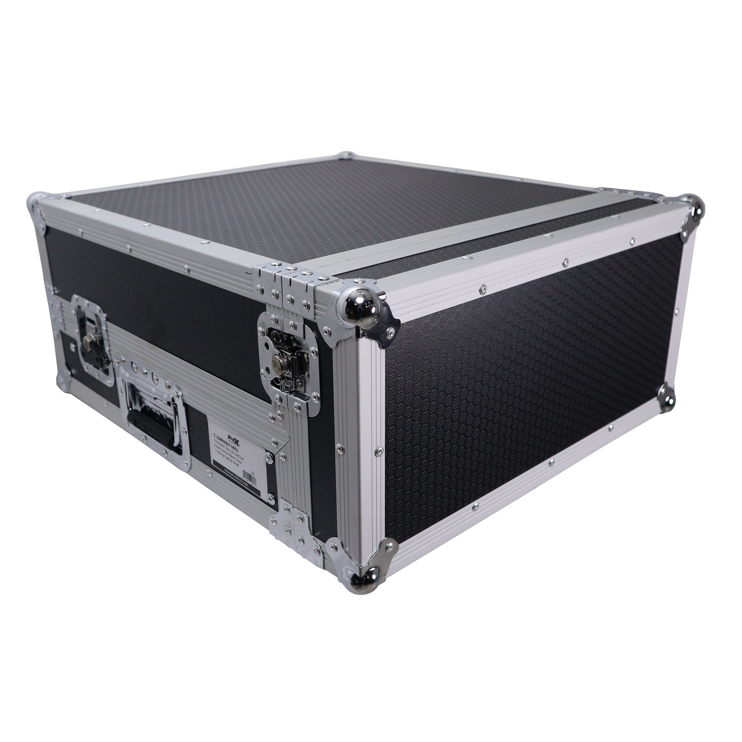 2U Rack Front and 10U Top Mixer Mobile DJ Combo ATA Flight Style Case