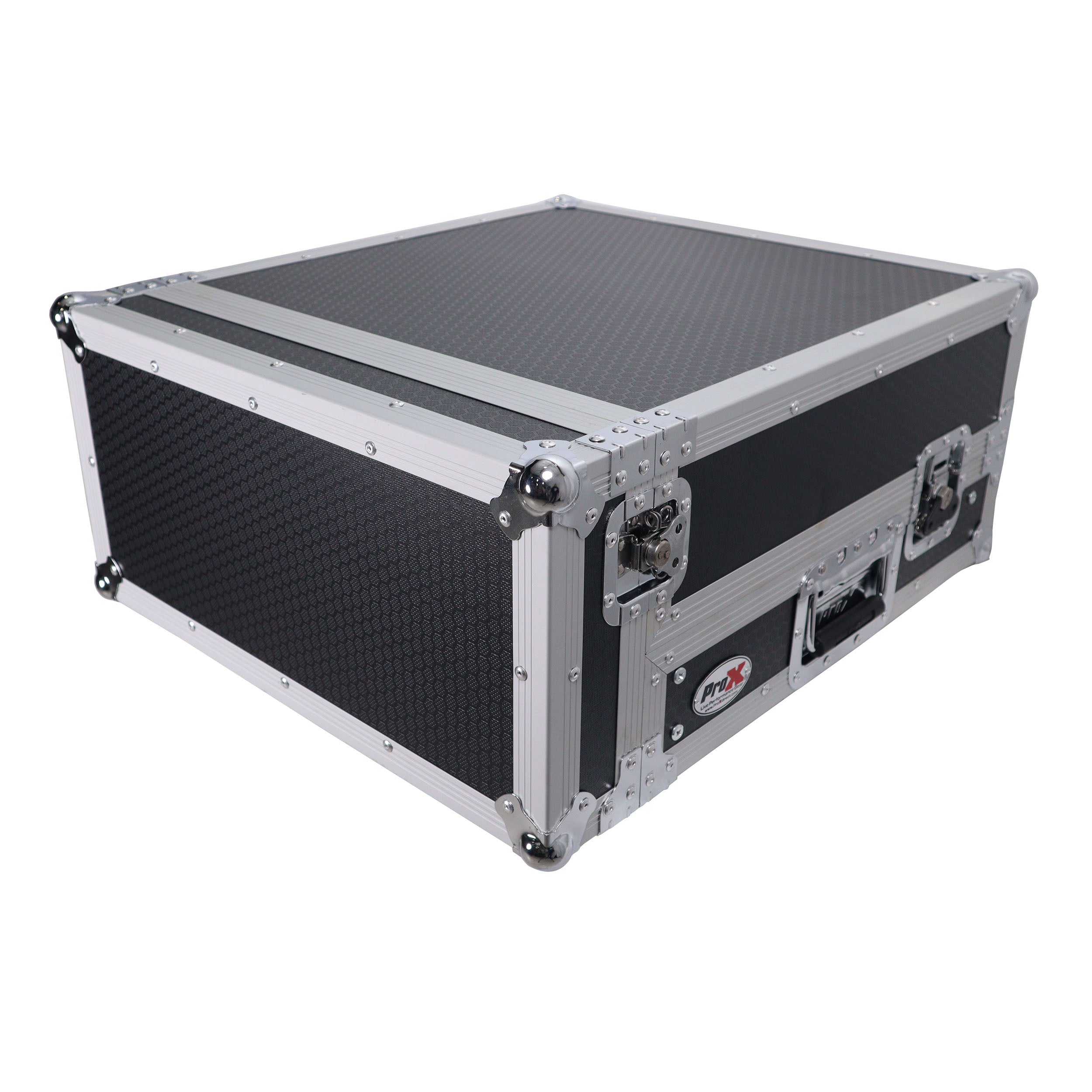 2U Vertical Rack Mount Flight Case with 10U Top for Mixer Combo Amp Rack