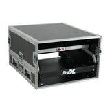 13U Top Mixer and 2U Rack Combo Flight Case with Laptop Shelf and 3 removable doors