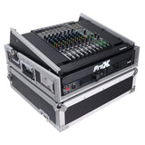 2U Vertical Rack Mount Flight Case with 10U Top for Mixer Combo Amp Rack