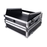 2U Vertical Rack Mount Flight Case with 10U Top for Mixer Combo Amp Rack