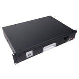 2U Rack Space 12" Depth Rack Mount Drawer for Audio, DJ, and IT Server rack cases.