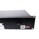 2U Rack Space 12" Depth Rack Mount Drawer for Audio, DJ, and IT Server rack cases.