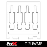Replacement Foam for 2U rack Rack Drawer Fits 4x Microphone