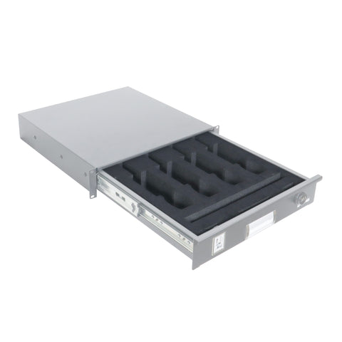 Replacement Foam for 2U rack Rack Drawer Fits 4x Microphone