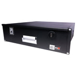 3U Rack Space 18" Depth Rack Mount Drawer for Audio, DJ, and IT Server rack cases.