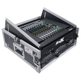 4U Vertical Rack Mount Flight Case with 10U Top for Mixer Combo Amp Rack