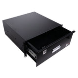 4U Rack Space 18" Depth Rack Mount Drawer for Audio, DJ, and IT Server rack cases.