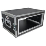 4U Vertical Shockproof Effects Rack 14" Depth Rail to Rail with Handles