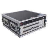 4U Space Amp Rack Mount ATA Style Flight Case 19 In. Depth