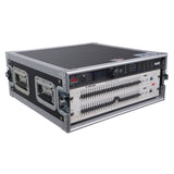 4U Space Amp Rack Mount ATA Style Flight Case 19 In. Depth