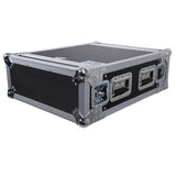 4U Space Amp Rack Mount ATA Style Flight Case 19 In. Depth