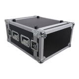 6U Space Amp Rack Mount ATA Flight Case 19" Depth