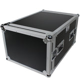 8U Space Amp Rack Mount ATA Flight Case 24 Inch Depth