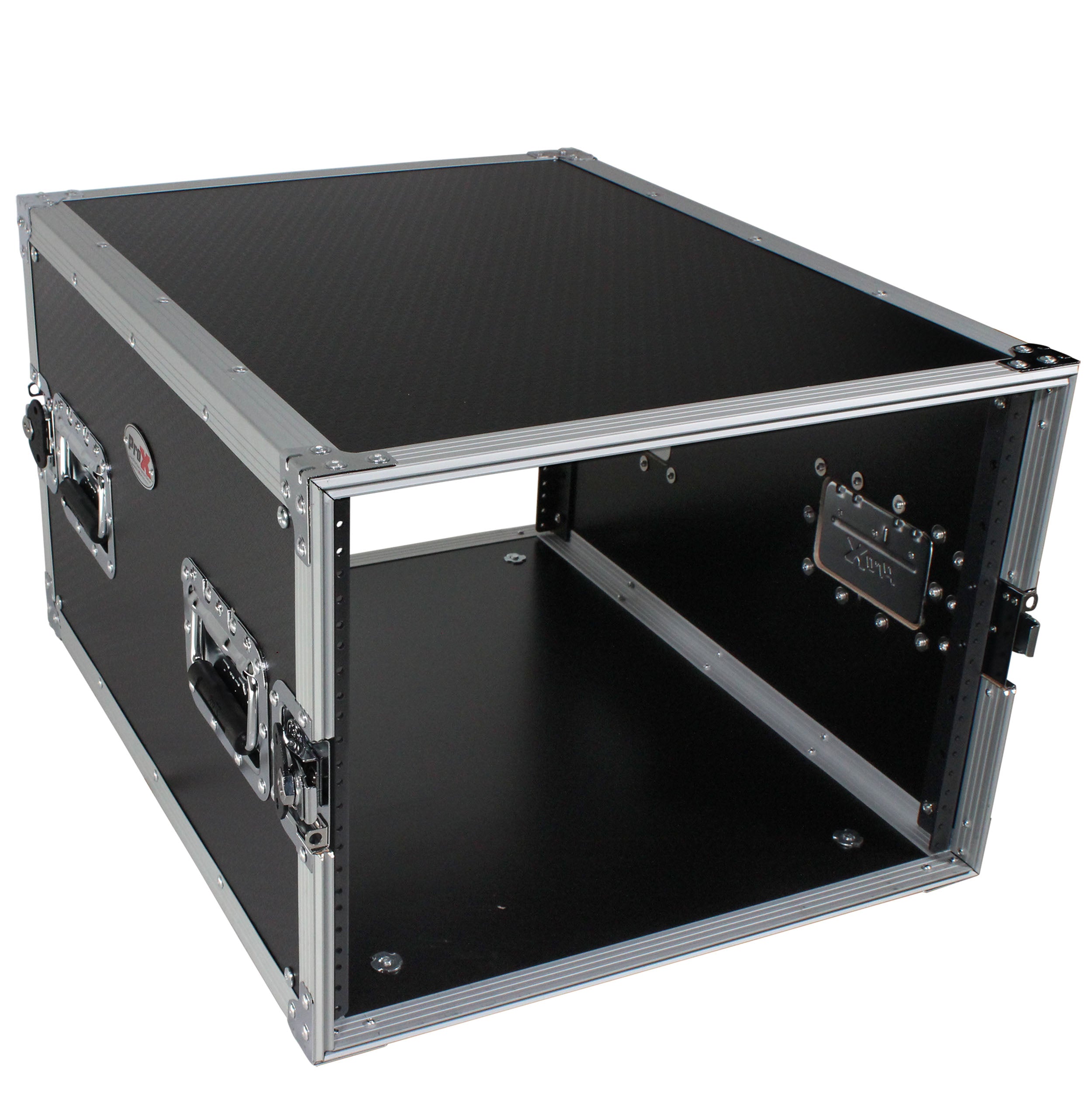 8U Space Amp Rack Mount ATA Flight Case 24 Inch Depth