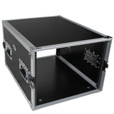 8U Space Amp Rack Mount ATA Flight Case 24 Inch Depth