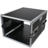 8U Space Amp Rack Mount ATA Flight Case 24 Inch Depth