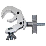 Aluminum Self-Locking M10 Clamp with Big Wing Knob for 2" Truss Tube Capacity 330 lbs.