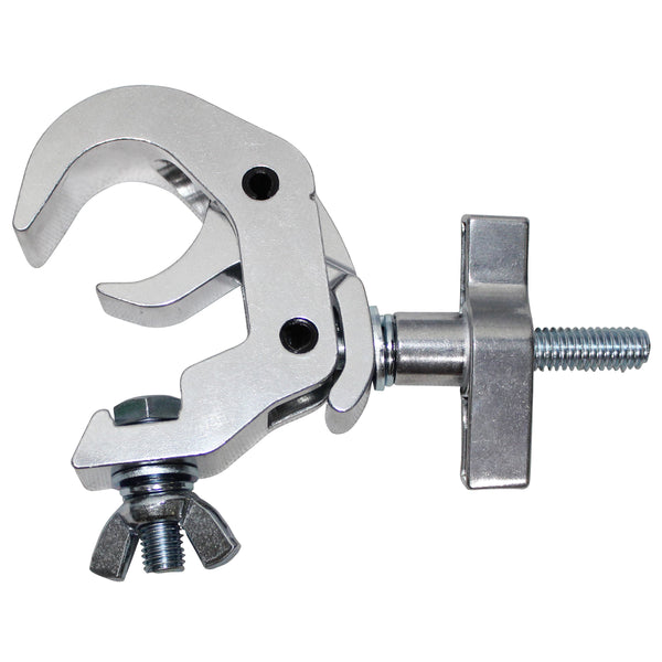 Aluminum Self-Locking M10 Clamp with Big Wing Knob for 2" Truss Tube Capacity 330 lbs.