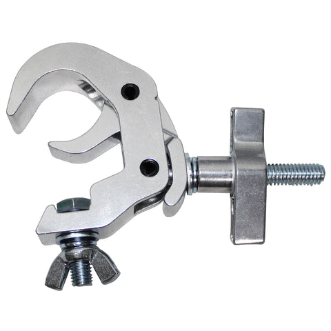 Aluminum Self-Locking M10 Clamp with Big Wing Knob for 2" Truss Tube Capacity 330 lbs.