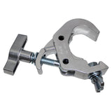 Aluminum Self-Locking M10 Clamp with Big Wing Knob for 2" Truss Tube Capacity 330 lbs.