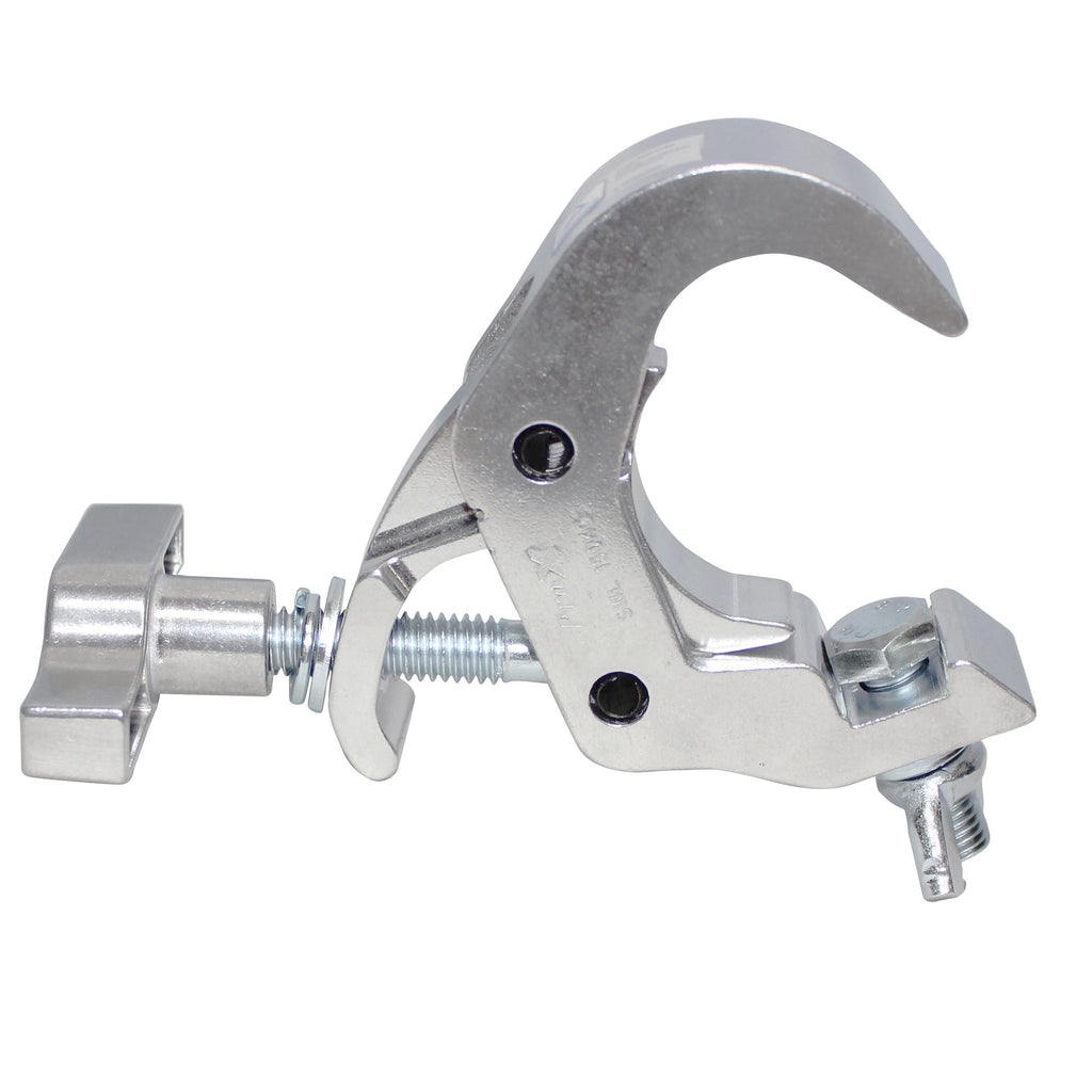 Aluminum Self-Locking M10 Clamp with Big Wing Knob for 2" Truss Tube Capacity 330 lbs.