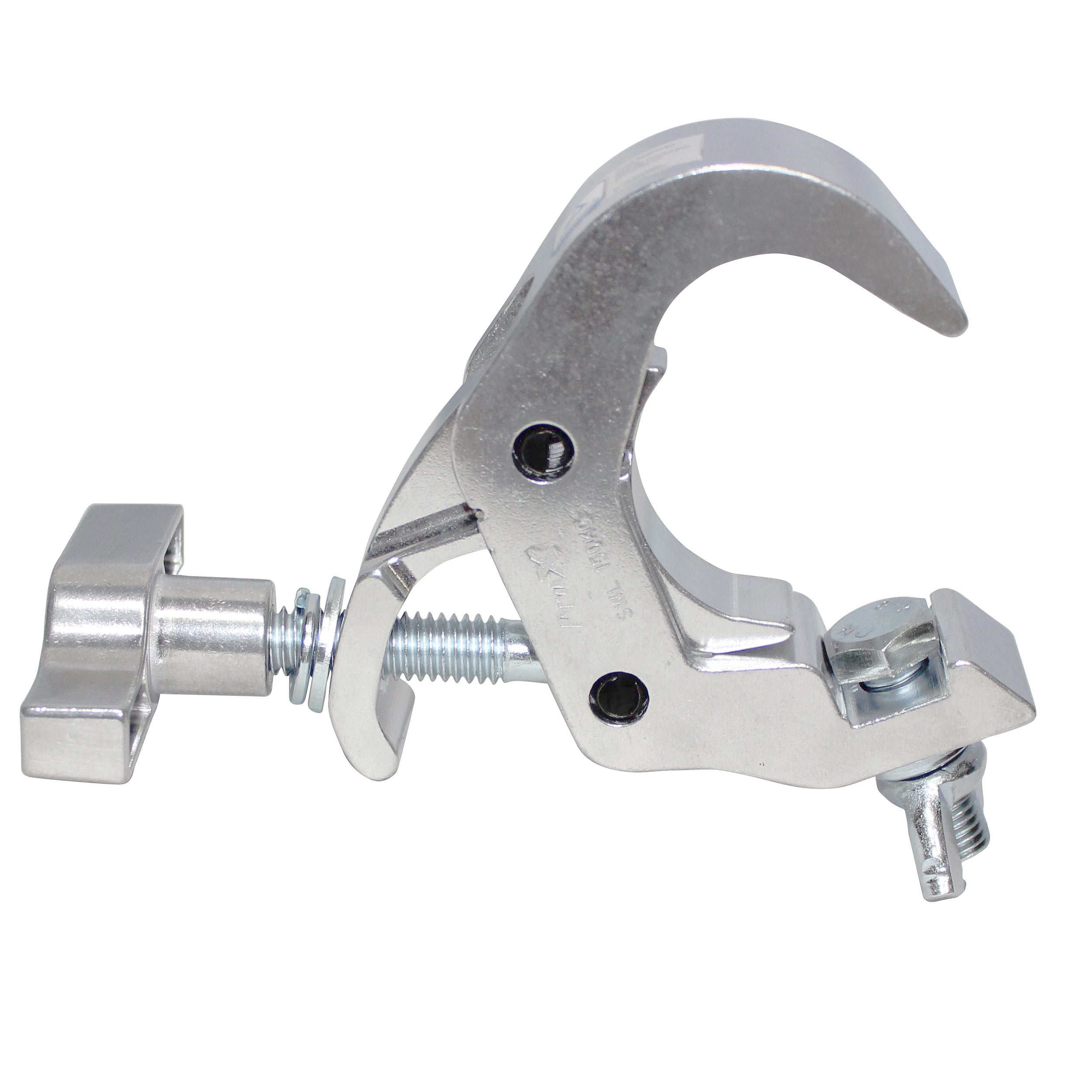 Aluminum Self-Locking M10 Clamp with Big Wing Knob for 2" Truss Tube Capacity 330 lbs.