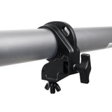Aluminum Hook Style M10 Clamp with Big Wing Knob for 2" Truss Tube Capacity 45 Lbs. Black Finish