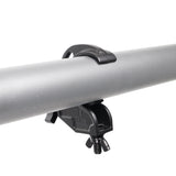 Aluminum Hook Style M10 Clamp with Big Wing Knob for 2" Truss Tube Capacity 45 Lbs. Black Finish
