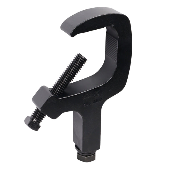 Aluminum C-Clamp for 1.5 to 2" Truss Tube Capacity 330 lbs. Black Finish
