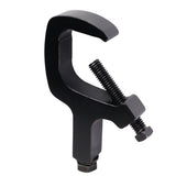 Aluminum C-Clamp for 1.5 to 2" Truss Tube Capacity 330 lbs. Black Finish