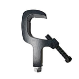 Aluminum C-Clamp for 1.5 to 2" Truss Tube Capacity 330 lbs. Black Finish