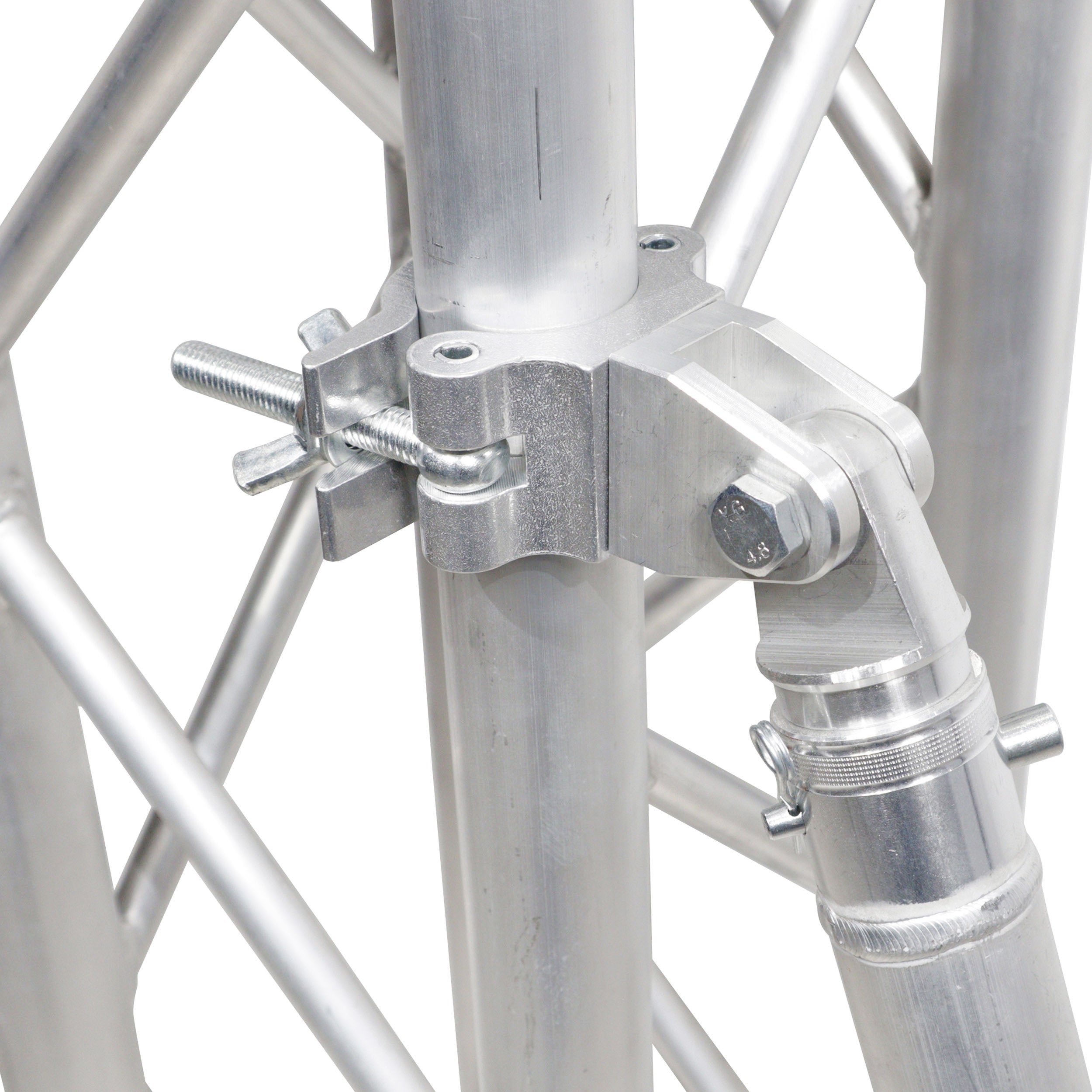 360º Degree Rotating M10 Clamp with 180º Degree Half Conical Capacity 100 lbs