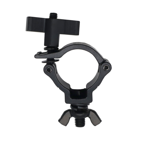 Aluminum Black Mini Clamp Stage Truss Lighting Stand Big Knob fits 1-3/8