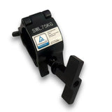 Aluminum Black Mini Clamp Stage Truss Lighting Stand Big Knob fits 1-3/8" to 1-1/2" 35-40mm Tube SWL 165LBS M8 Bolt